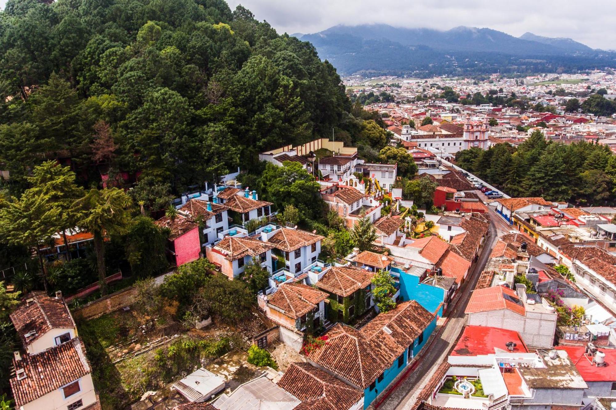 Santuario Las Escaleras Hotel San Cristobal de las Casas Bagian luar foto